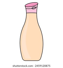 cosmetic products on a white background. Cosmetic package collection for bodycare, body lotion, cream, soups, foams, shampoo. 
