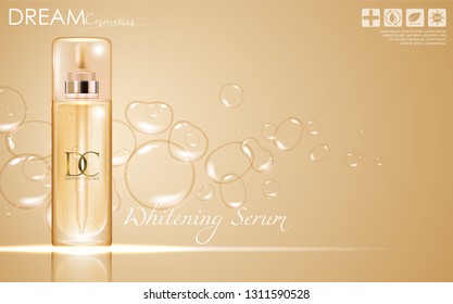Cosmetic serum skin care cream packaging 