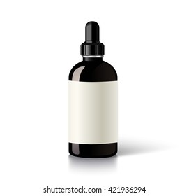 Cosmetic set Packaging - Plastic Bottle with liquid soap, oil, mockup