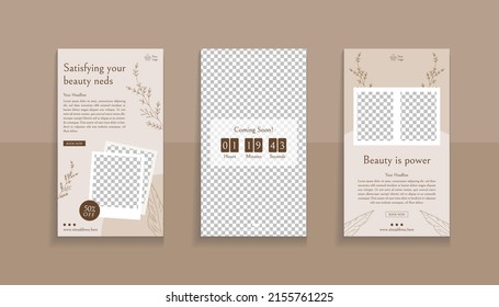 Cosmetic Social Media Story Template