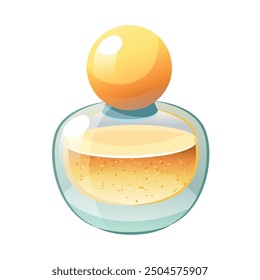 Cosmetic spray bottle illustration on white background