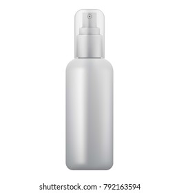 Cosmetic spray icon. Realistic illustration of cosmetic spray vector icon for web