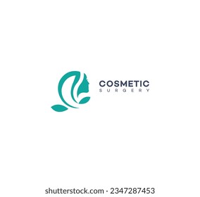 cosmetic surgery logo Design Template Vector icon