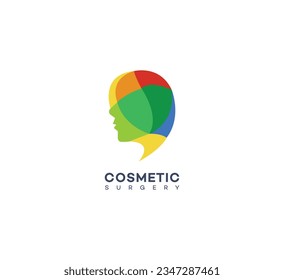 cosmetic surgery logo Design Template Vector icon