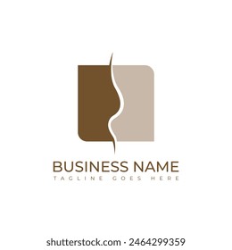 Cosmetic surgery logo Design Template Vector icon. Plastic surgery clinic logo. Medical beauty logotype. Emblem with female body. Body correction surgeon.