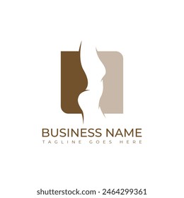 Cosmetic surgery logo Design Template Vector icon. Plastic surgery clinic logo. Medical beauty logotype. Emblem with female body. Body correction surgeon.