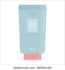 Cosmetic Tube Bottle Cream Icon Element