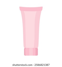 Cosmetic tube icon. Skincare product packaging for cream, lotion, or gel. Used for beauty and personal care routines.