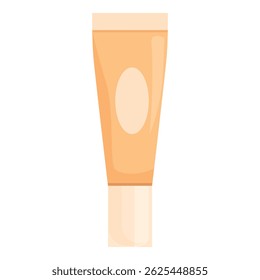 Cosmetic tube packaging is standing up and presenting a new product for skin care
