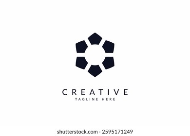 Cosmetics and beauty logo or spa and aesthetic icon design vector template.