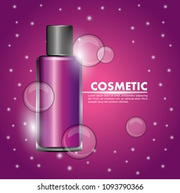 cosmetics bottle skincare