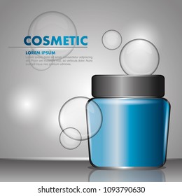 cosmetics bottle skincare