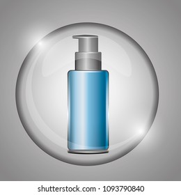 cosmetics bottle skincare