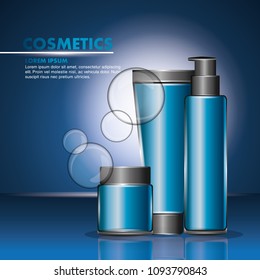 cosmetics bottle skincare