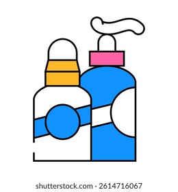 cosmetics callus remover line icon vector. cosmetics callus remover sign. isolated symbol illustration