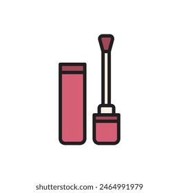 Cosmetics Concealer Icon Vector Illustration