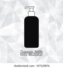 Cosmetics  design over white background vector illustration