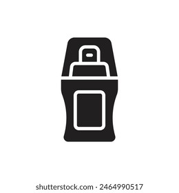 Cosmetics Foundation Filled Icon Vector Illustration
