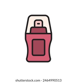 Cosmetics Foundation Icon Vector Illustration