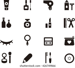 COSMETICS glyph icons