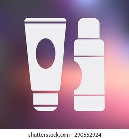 Icono de cosméticos.