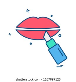 Cosmetics icon design vector