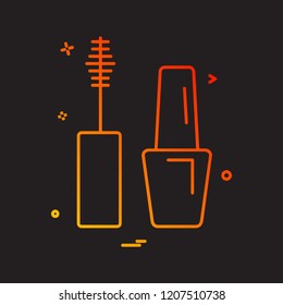 Cosmetics icon design vector
