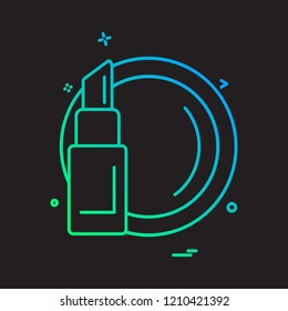 Cosmetics icon design vector
