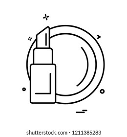 Cosmetics icon design vector