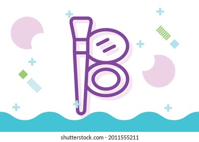 Cosmetics icon symbol sign from modern fashion collection for mobile concept and web apps design. Beauty and clothes related vector line icons. 