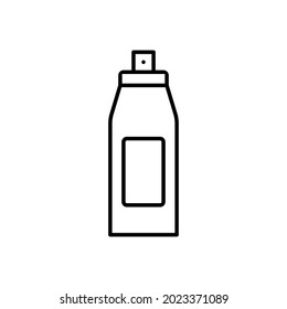 Vector de iconos de cosmética. signo de ilustración de maquillaje. Símbolo o logotipo de belleza.