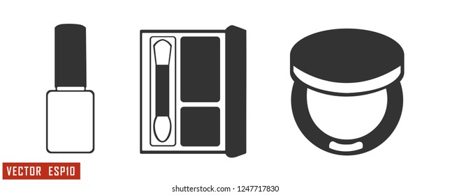 cosmetics icon vector.illustration logo template symbol.