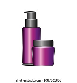 cosmetics packages beauty products set
