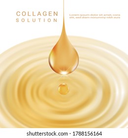 Cosmetics solution. supreme collagen  essence. 