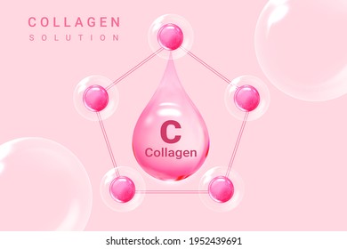 Cosmetics solution. supreme collagen  essence.