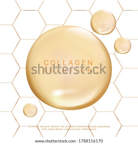 Cosmetics solution. supreme collagen  essence. 