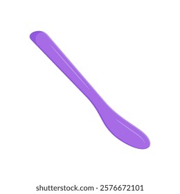 Cosmetics Spatula, Cosmetics Vector Illustration Isolated