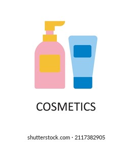 Cosmetics vector Flat Icon Design illustration. Home Improvements Symbol on White background EPS 10 File