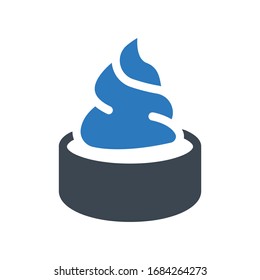 cosmetics vector glyph color icon 