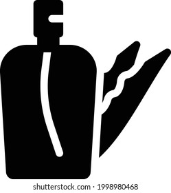 cosmetics vector glyph flat icon
