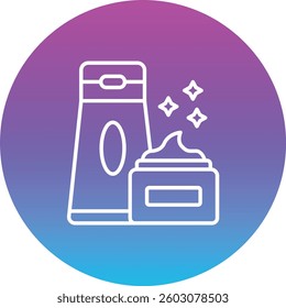 Cosmetics vector icon. Can be used for printing, mobile and web applications.