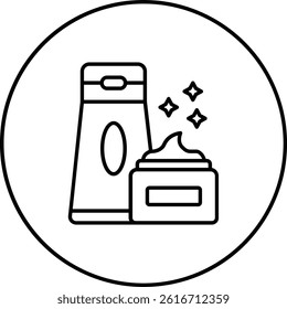 Cosmetics vector icon. Can be used for printing, mobile and web applications.