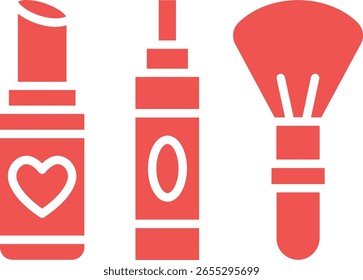 Icono de Vector de cosméticos. Se puede utilizar para aplicaciones de impresión, móviles y de Web.