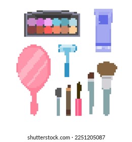 Cosmetics. Vector illustration that is easy to edit.