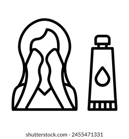 Diseño de iconos de línea de Vector