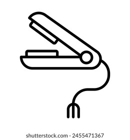 Cosmetics Vector Line Icon Design