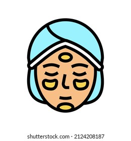 cosmetology procedure color icon vector. cosmetology procedure sign. isolated symbol illustration