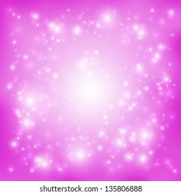 Cosmic abstract background.  Eps 10 vector illustration. Used mesh and opacity mask and transparency layers of background and light