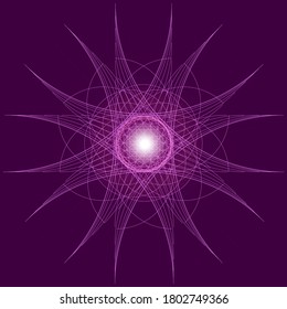 cosmic abstraction like the birth of a star