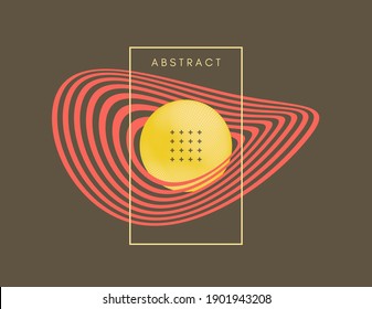 Cosmic art. Abstract background. 3D vector illustration for cover, card, poster, flyer, badge, print for t-shirt, patch or banner.